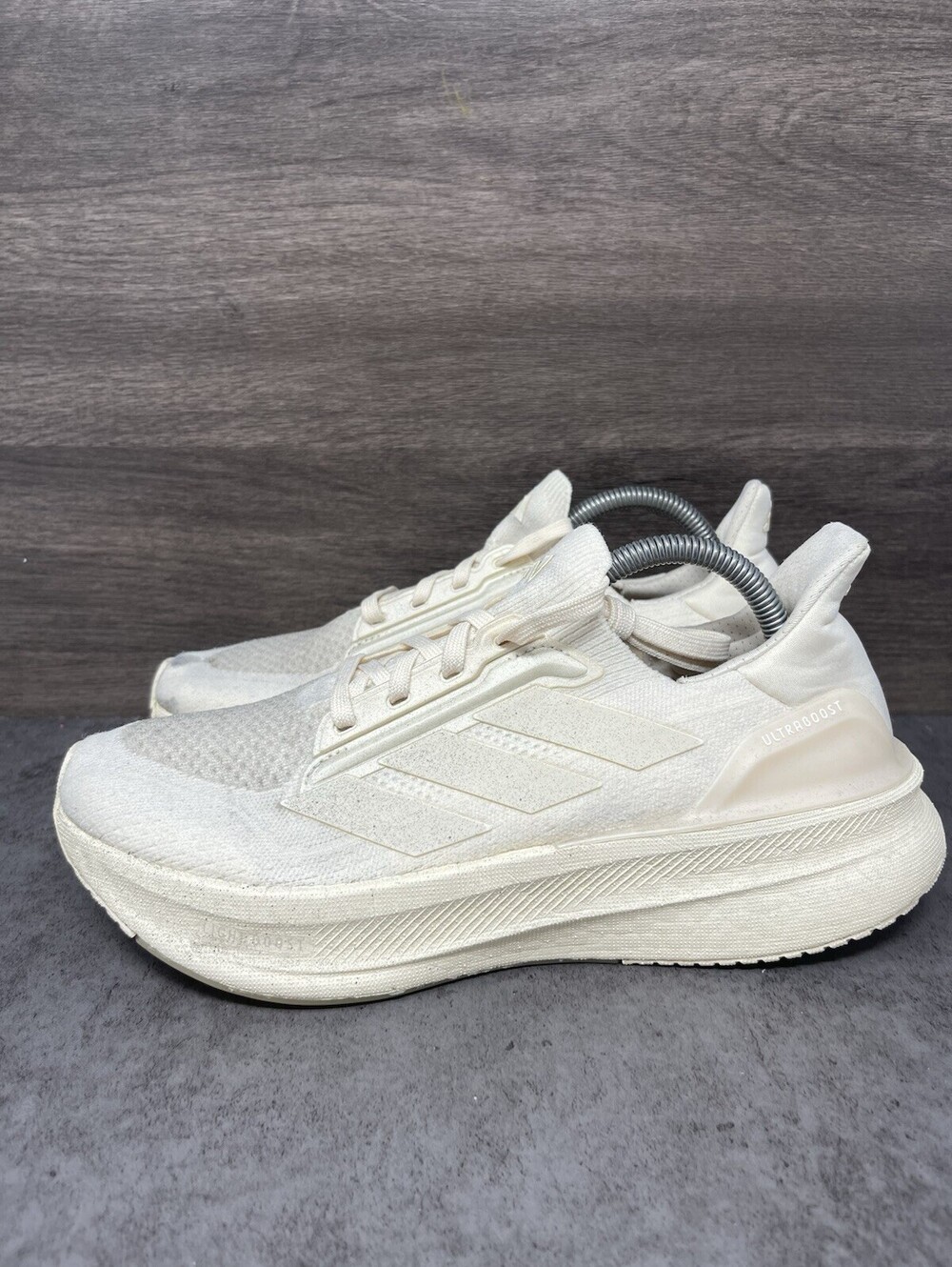 Adidas Ultraboost 5X Wonder White Size 9 Womens Running Walking Shoes JI3017